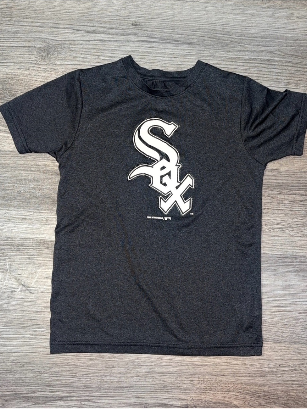 Genuine Merchandise Black T-Shirt with White Sox Logo